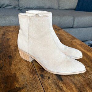 Dolce Vita Tan Suede Booties
